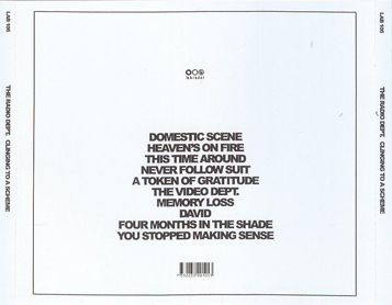 The Radio Dept. - Clinging To A Scheme (CD Album - high resolution) - scans, artwork, images, photo's