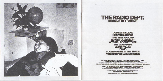 The Radio Dept. - Clinging To A Scheme (CD Album - high resolution) - scans, artwork, images, photo's