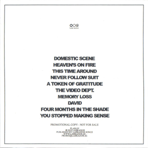 The Radio Dept. - Clinging To A Scheme (CD Album - Promo) - scans, artwork, images, photo's