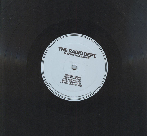 The Radio Dept. - Clinging To A Scheme (12 inch Vinyl LP Album - high resolution) - scans, artwork, images, photo's