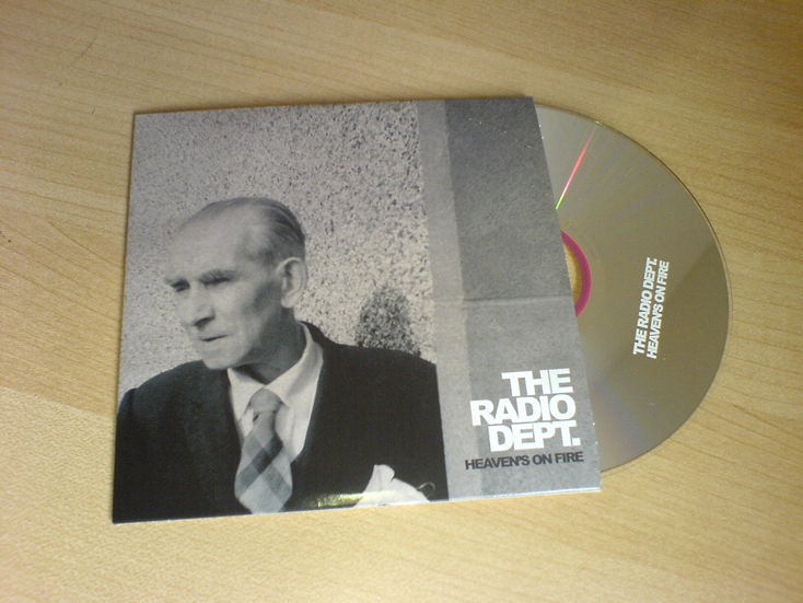 The Radio Dept. - Heaven's On Fire (CD Single) - scans, artwork, images, photo's